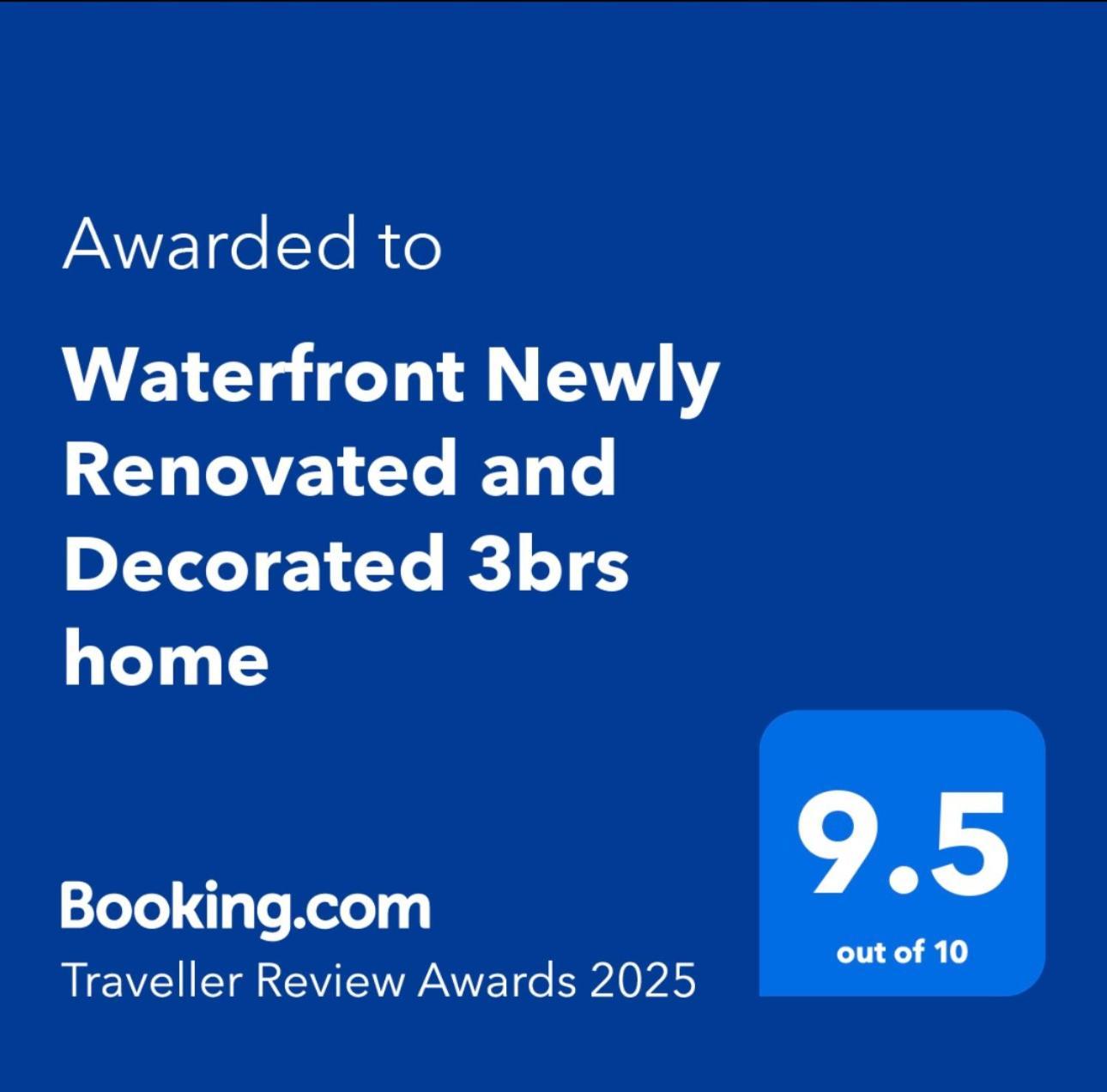 Waterfront Newly Renovated And Decorated 3Brs Home Milton Exterior photo